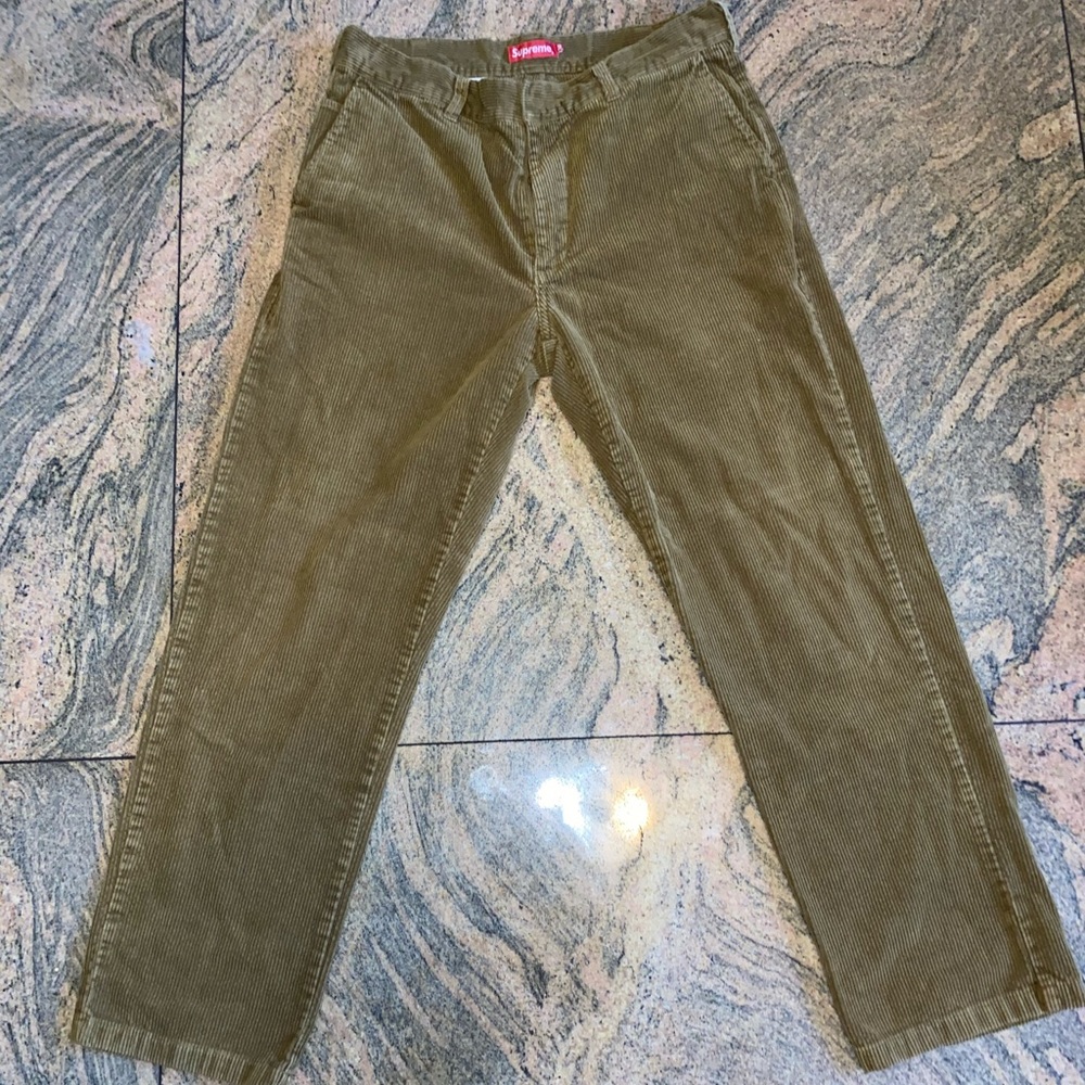 Supreme corduroy pants